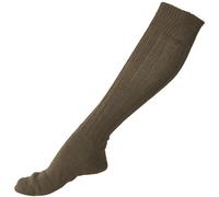 Bw Bundeswehr Chaussettes des Bottes Olive 39-48 Long Vert Bas D'Hiver