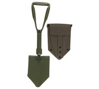 Bw Bundeswehr Pelle Pliante avec Sac Armée Bêche de Champ Olive Avec Étui Neuf