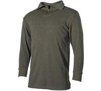 BW BUNDESWEHR T-Shirt À Col Roulé Sous-Vêtement Sous-Shirt Rolli Chemise Zippée