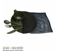 Mil Tec set de vaisselle Camping Olive