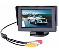 BW écran TFT LCD 4,3" avec affichage rétroéclairage LED pour caméra de recul DVD