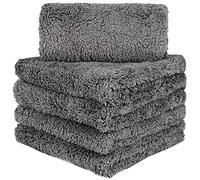 BW&HM Lot de 5 chiffons de nettoyage en microfibre et à séchage automatique pour voiture