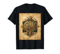 BW - Initiales B W Nom Nom Onomastique Onomatologie T-Shirt