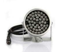 BW Lot de 2 lampes infrarouges à 48 LED à utiliser avec une caméra de sécurité infrarouge / de vision nocturne