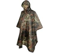Bw Poncho Camouflage Ripstop Army Protection Contre L'Humidité Bundeswehr Pluie