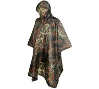 Bw Poncho Camouflage Ripstop Army Protection Contre L'Humidité Bundeswehr Pluie