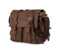 BW Sac pour Homme à Porter à l'épaule Marron