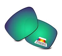 Bwake Verres de rechange pour lunettes de soleil Costa Del Mar Slack Tide - Vert d'eau polarisé