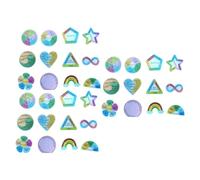 BWANGIAO Bandes sensorielles apaisantes Autocollants texturés pour Calmer l'anxiété, favoriser la Respiration et la Pleine Conscience, et soulager Les angoisses chez Les Adultes