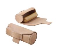 BWANGIAO Étui cylindrique en Cuir PU pour Crayons et Rouges à lèvres. Design Compact et Stable, idéal pour Le Bureau et Les Voyages.