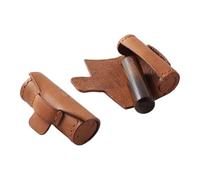 BWANGIAO Étui cylindrique en Cuir PU pour Crayons et Rouges à lèvres. Design Compact et Stable, idéal pour Le Bureau et Les Voyages.