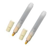 BWANGIAO Marqueur vide en acrylique à tête plate ou, Empty pen case 8mm | Tige de transparente pour écrire en douceur, pour étudiants artistes, peinture, écriture sur papier, bois,