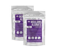 BWAY Moulding Alginate Slow Setting - Alginate Chromatique pour Empreintes de Haute Précision - 900 g (2 enveloppes de 450 g) - Prêt en 3 minutes - Idéal pour réaliser des moulages de mains ou de