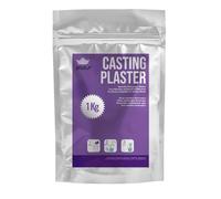 BWAY Platre pour Moulage en Poudre de Céramique Blanche - Platre pour Moulage Main Idéal pour Le DIY et Les Projets Créatifs - Sachet de 1 Kg