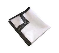 BWBG Bache Impermeable Exterieur Transparente, 2mX2m/6.5x6.5feet BâChe Impermeable Anti Chaleur Bache éTanche RéSistante à l'eau Et Aux UV 120g/M² Haute Densité pour Les Plantes Serre Pet Hutch Toit
