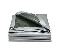 bâChes Impermeable avec Oeillet 3mX4m/10x13feet, BâChes ImperméAble à l'eau en PVC RéSistance à La DéChirure AntipoussièRe Bache Etanche De Protection pour Couverture Bateau Terrasse