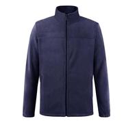 BWBIKE Veste Polaire Douce pour Hommes Avec Poches Zippées Veste d’hiver légère et Chaude à Fermeture éclair avec col Montant pour l’extérieur et Décontracté