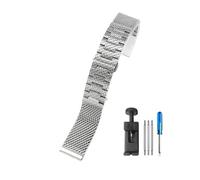 BWBVHRHZY Bracelet de montre en acier inoxydable durable for Citizen Blue Angel Fit for Omega Fit for Seamaster 300 Fit for Tudor Fit for Breitling Chaîne de montre for hommes 22 23 mm(Steel,23mm)