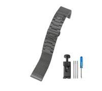 BWBVHRHZY Bracelet de montre en acier inoxydable durable for Citizen Blue Angel Fit for Omega Fit for Seamaster 300 Fit for Tudor Fit for Breitling Chaîne de montre for hommes 22 23 mm(Schwarz,22mm)