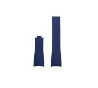 BWBVHRHZY Bracelet de montre en caoutchouc de silicone adapté for Rolex adapté for Daytona adapté for Submariner Yacht Master 20 mm couleur unie noir bleu rouge vert blanc marron bracelet de montre(Da