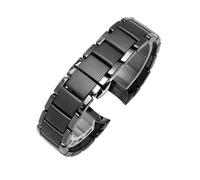 BWBVHRHZY Bracelet de montre en céramique adapté for bracelets de montre AR1451 AR1452 AR1400 AR1410 for fermoir en acier inoxydable 22mm 24mm(AR1452,22mm)
