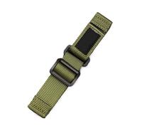 BWBVHRHZY Bracelet de montre en Nylon haut de gamme adapté for s-eiko No 5 armée vert bleu loisirs Sport de plein air bracelet de montre 20mm 22mm 24mm bracelet(Army green,20mm)