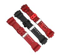 BWBVHRHZY Bracelet de montre en Silicone for hommes, 16mm, adapté for Casio, for g-shock GA-110 GA-100 GA-120 GA-900, en caoutchouc, Camouflage(Camouflage grey)