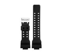 BWBVHRHZY Bracelet de montre en Silicone for hommes, 16mm, adapté for Casio, for g-shock GA-110 GA-100 GA-120 GA-900, en caoutchouc, Camouflage(Schwarz)
