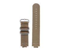 BWBVHRHZY Bracelet de montre en toile de nylon adapté for CASIO for G-shock DW-H5600 Interface convexe spéciale Noir Bleu Vert Kaki Orange Rouge Bracelet de montre for homme(Khaki-S pin)