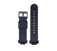 BWBVHRHZY Bracelet de montre en toile de Nylon for CASIO DW5600 GWb5600 GWM5610 GM5600, bleu, noir, gris, rouge, Cyan, kaki, bracelet de montre for hommes, adaptateur argenté(Black blue-B,DW5600)