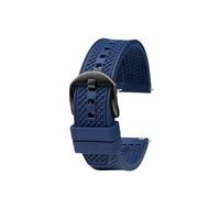 BWBVHRHZY Bracelet de montre Fluororubber adapté for Rolex adapté for Tudor adapté for Omega adapté for IWC 20mm 22mm souple noir bleu Orange rouge vert bracelet de montre for hommes broche for change