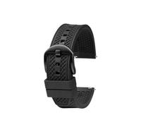 BWBVHRHZY Bracelet de montre Fluororubber adapté for Rolex adapté for Tudor adapté for Omega adapté for IWC 20mm 22mm souple noir bleu Orange rouge vert bracelet de montre for hommes broche for change