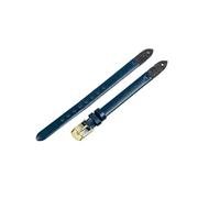 BWBVHRHZY Bracelets de montre d'excellente qualité adaptés au Fossil Es4000 ES4340 ES4119 Es3565 ES3745, bracelet souple 8mm(Dark Blue-Golden-K1)