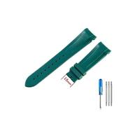 BWBVHRHZY Bracelets de montre en Silicone haut de gamme, adaptés au Tudor 1958 Black Bay Bronze, petite fleur en cuivre, série petite fleur rouge, 22mm(Green-No)