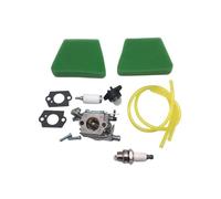 BWBVHRHZY Carburateur de tronçonneuse adapté for Partner 350 351 370 390 420 for McCulloch 333 335 338 for Poulan 050 2055 2115 Kit carburateur(Gray)