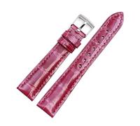 BWBVHRHZY Ceinture de montre adaptée au Zenith EL, adaptée au PRIMERO 16.2310.692, cuir, 17mm, accessoires, attelle de peau(Lilla)