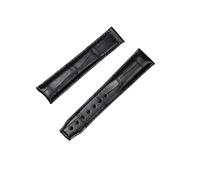 BWBVHRHZY Ceinture de montre en cuir, 20mm 21mm, adaptée au chef-d 'œuvre For Maurice Lacroix LES CLASSIQUES PONTOS, bracelet de montre(Black bamboo texture,21mm)