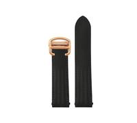 BWBVHRHZY Ceinture Wat unie for Interface spéciale, adaptée for la série c-artier ROADSTER W6206018 W6206017, Bracelet for dégagement rapide, 19mm(Plain black rk)