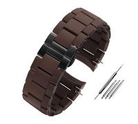 BWBVHRHZY Convient for Armani AR5906 AR5905 AR5890 AR5889 AR5919 AR5920 Człowiek 23mm Kobieta 20mm Bransoletka(Brown BK,23mm)