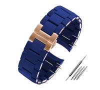 BWBVHRHZY Convient for Armani AR5906 AR5905 AR5890 AR5889 AR5919 AR5920 Człowiek 23mm Kobieta 20mm Bransoletka(Blue RG,20mm)