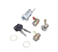 BWBVHRHZY Cylindre de Baril de Serrure de Porte avec 2 clés, Accessoire Automobile adapté for Toyota Hilux 69005 - 35150 6900535150, 1988 - 1997
