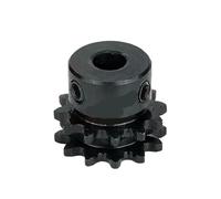 BWBVHRHZY Pignon for Double rangée de 20 Dents 04C 25H, for chaîne for Rouleaux 20T 45#, engrenage en Acier, pignon d'entraînement Industriel, alésage de Roue 8 10 12-20mm, 1 pièce(15mm)