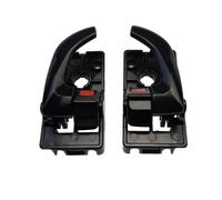 BWBVHRHZY Poignées intérieures de porte de voiture noires LH RH gauche droite, adaptées for Hyundai Tucson 2005 2006 2007 2008 2009(Pair)