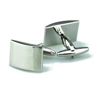 BWDHJLEY Boutons de Manchette Argent, Bouton Manchette Homme Noel Motif Floral Rectangulaire Arco
