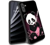 BWEGRHE Coque de téléphone panda mignon pour Samsung Galaxy A16, coque en TPU souple en gel caoutchouc protection intégrale pour Samsung Galaxy A16