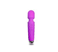 Bwer Mini vibrateur Jouets sexuels pour Femme AV Baguette Magique vibrateurs stimulateur de Clitoris Masturbateur gode Jouets érotiques pour adulte-150mm-violet