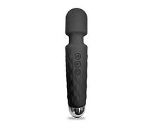 Bwer Mini vibrateur Puissant de Baguette Magique pour Les Femmes stimulateur de Clitoris G Spot Masseur gode Jouets sexuels vibrants, AV003-BK