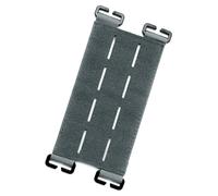 BWLEANSY Tactique Patches Board, Boucle de Coupe pour Gilet Tactique de Sac à Dos Extérieur,pour attacher des patchs d'identité DIY Patch Badge (Gris)