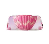 BWLHJKE Coloré Hot Air Ballon Maquillage Sac Pour Femmes Hommes Voyage Trousse De Toilette Esthétique Portefeuille Pochette Grand Étui à Crayons, silverl, One size