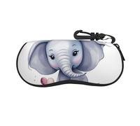 BWLHJKE Étui à lunettes avec fermeture éclair et fermeture éclair - Étui à lunettes de voyage portable avec crochet